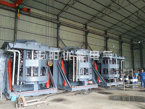 What are the reasons for the high power consumption of electric arc furnace steelmaking?